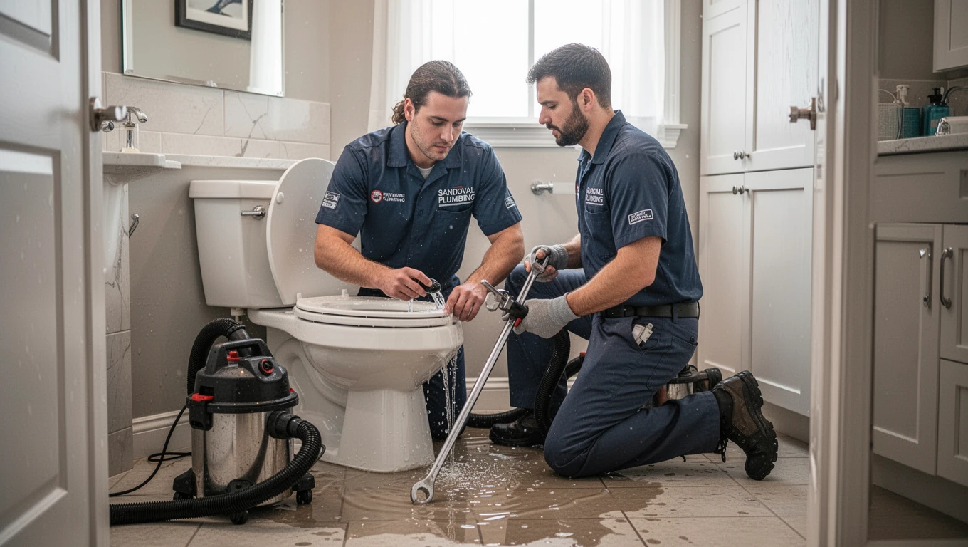 Overflowing Toilet Repair